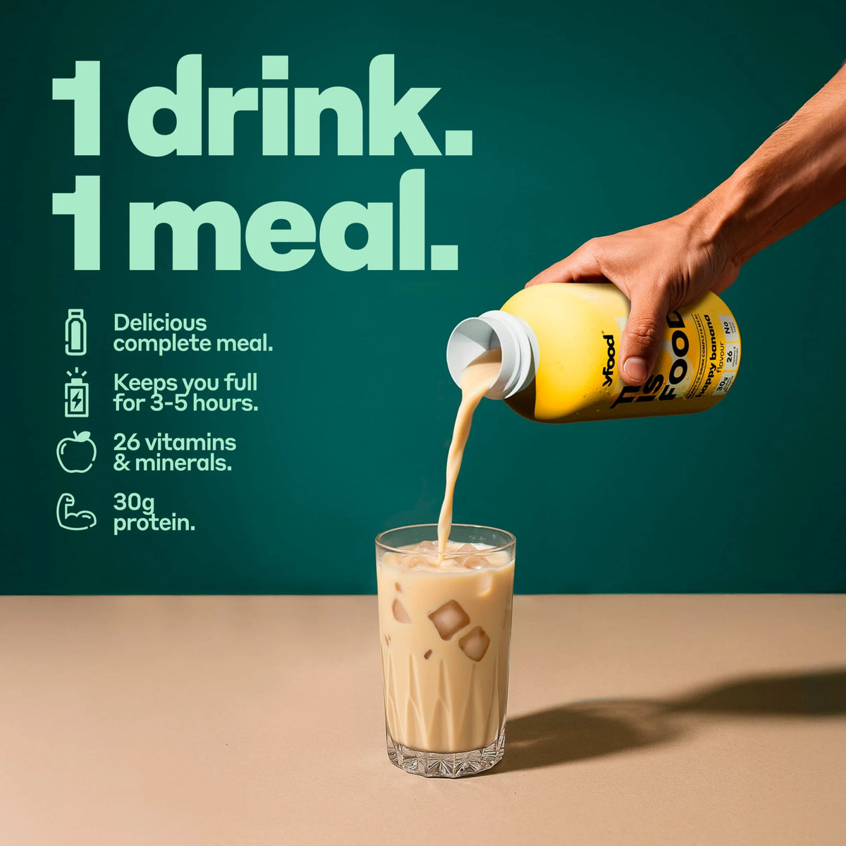 Ready To Drink Complete Meal Happy by yfood at The British Vault