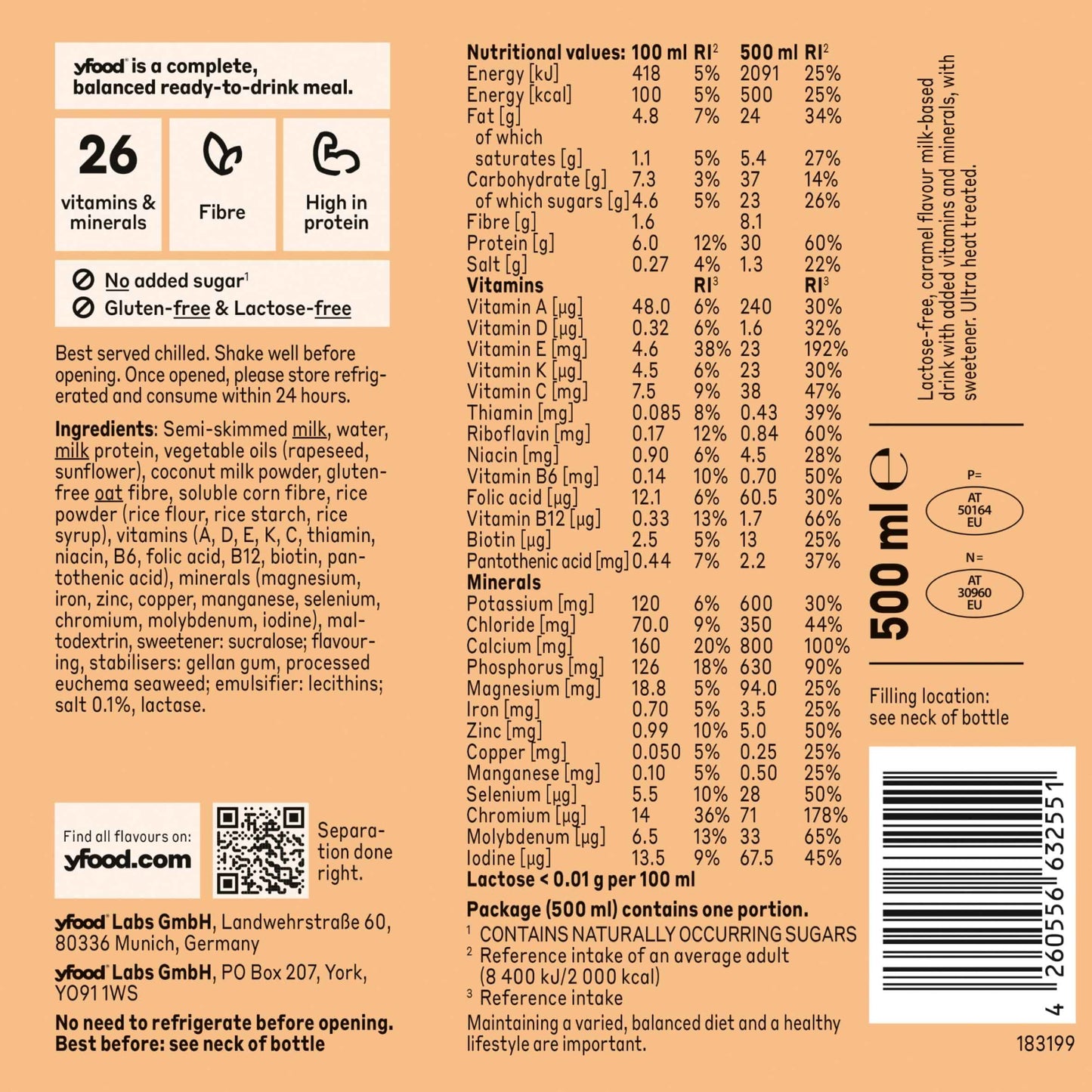 Ready To Drink Complete Meal Salted by yfood