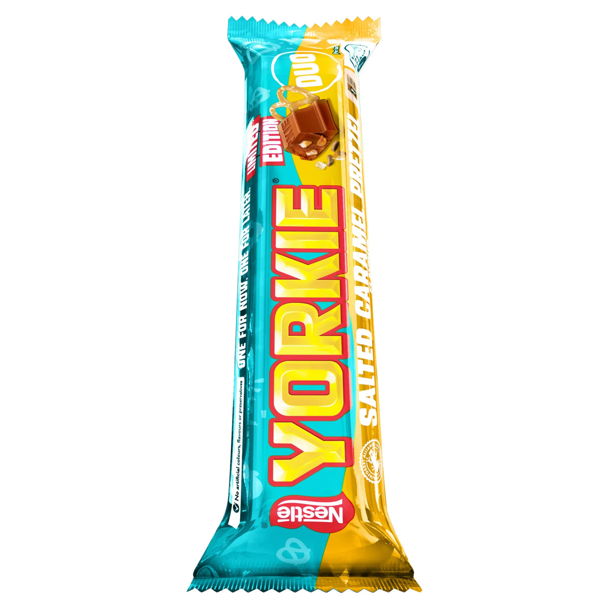 Duo Salted Caramel Pretzel Flavour by YORKIE at The British Vault