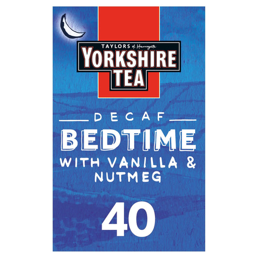 Bedtime Brew 40 Tea Bags 100g by YORKSHIRE