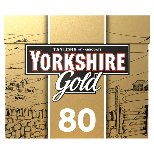 Gold 80 Teabags 250g by YORKSHIRE