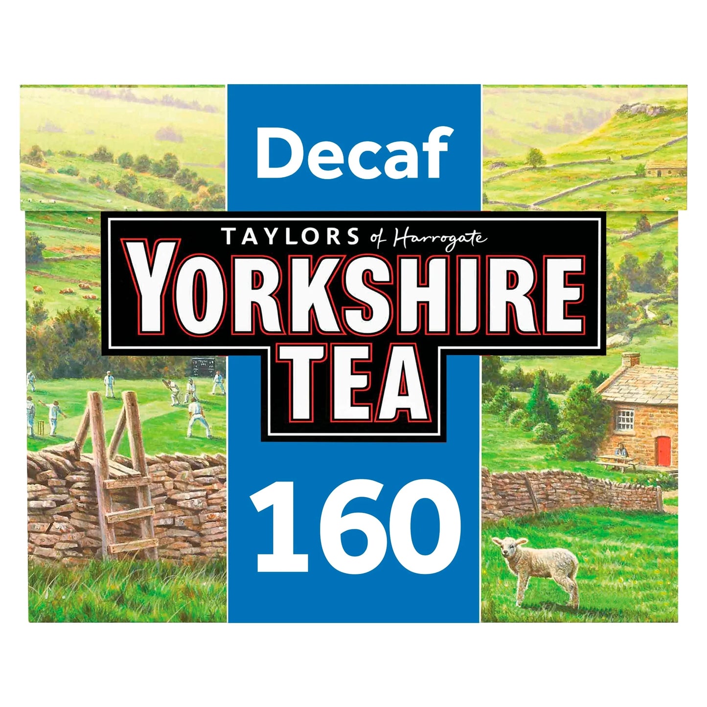 Tea Decaf 160 Tea Bags 500g by YORKSHIRE