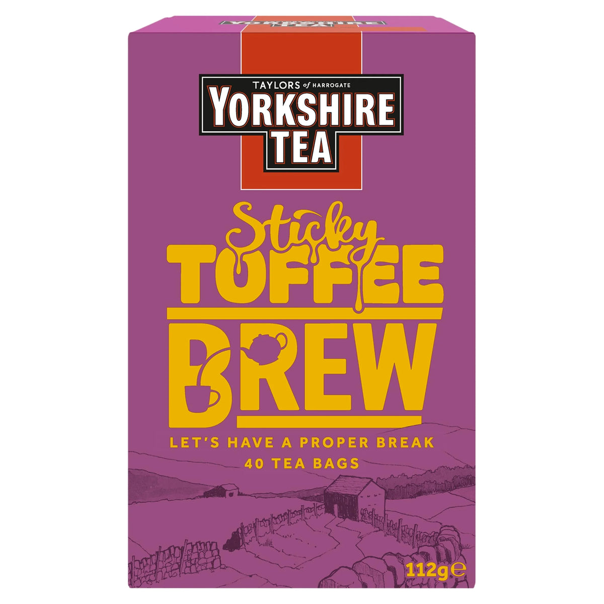Tea Sticky Toffee Pudding Brew 40 by YORKSHIRE