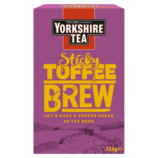 Tea Sticky Toffee Pudding Brew 40 by YORKSHIRE