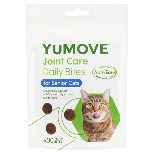 Joint Care Senior Cat Bites 30 Bites by YuMove