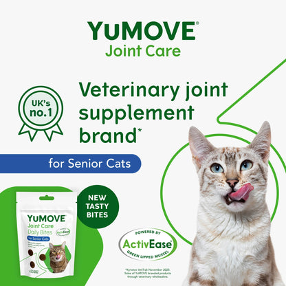 Joint Care Senior Cat Bites 30 Bites by YuMove