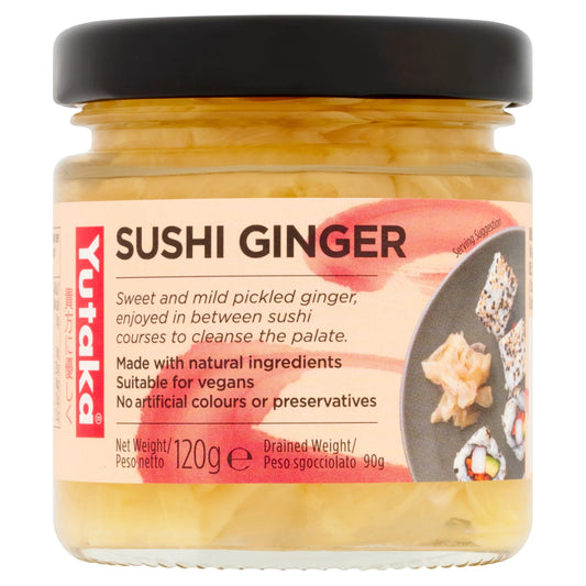 Natural Sushi Ginger 120g by YUTAKA