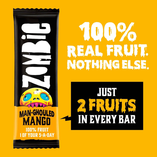 Mango Fruit Snack Bar Multipack 4x25g by ZOMBIE