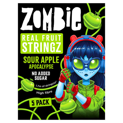 Real Fruit Stringz Sour Apple No Added by ZOMBIE at The British Vault