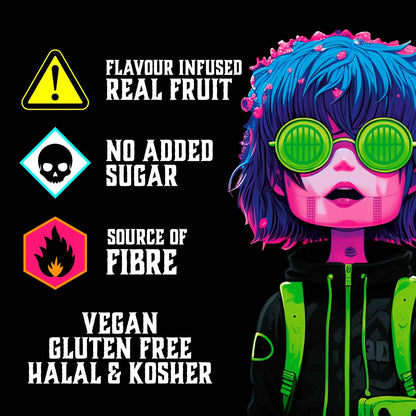 Sour Fruits Variety Multipack 4x20g by ZOMBIE
