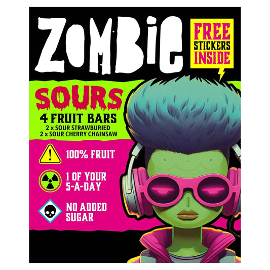 Sours Fruit Snack Bar Variety by ZOMBIE