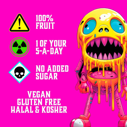 Variety Fruit Snack Bar Multipack 4x25g by ZOMBIE