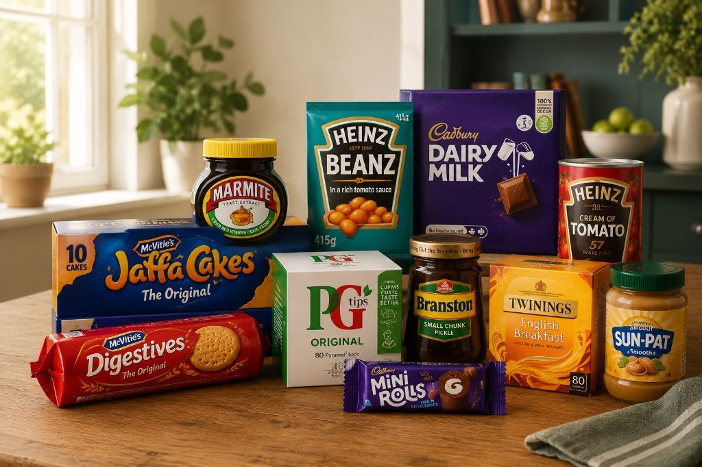 Authentic British pantry favourites ready for delivery across America
